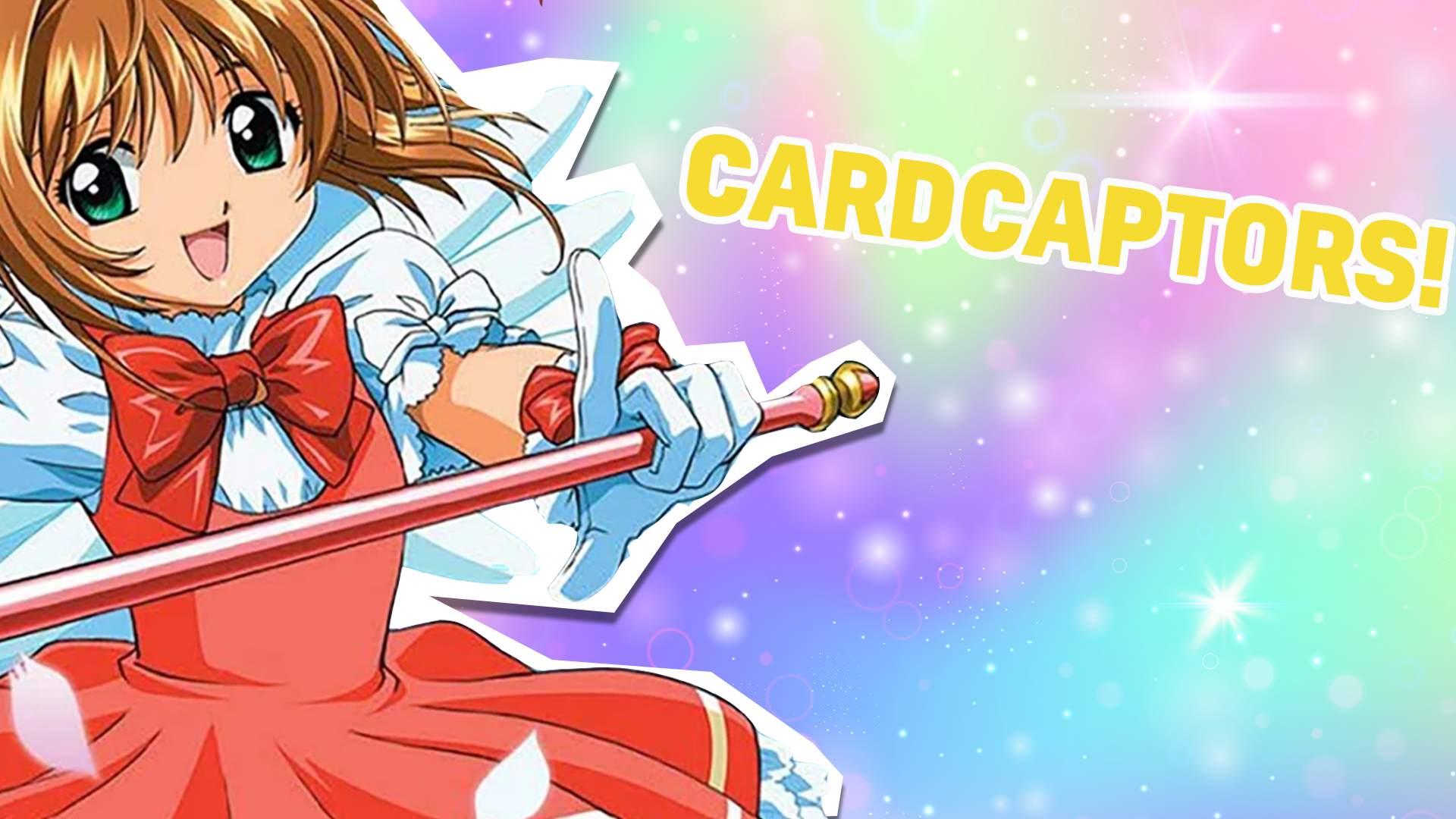 Cardcaptors of the Clow, expect the unexpected now! You should definitely check out Cardcaptors! If you love Pokémon and collecting cool objects, you'll love following Sakura on her adventures to collect a magical deck of cards and the creatures they contain!