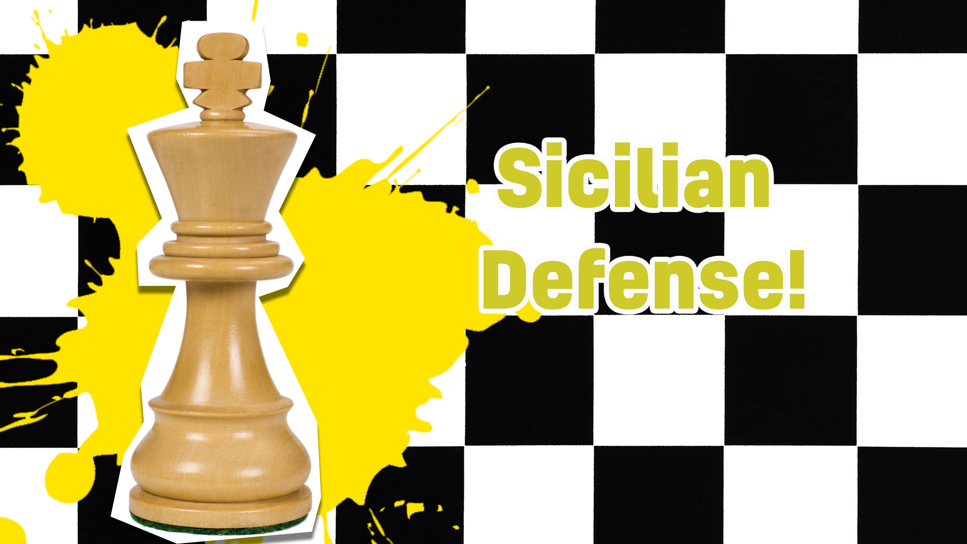 You like to live dangerously, so you've gone for the Sicilian defence! You're playing black, and you're gonna use your pawn to discourage white from using d4, which is a good move for them!