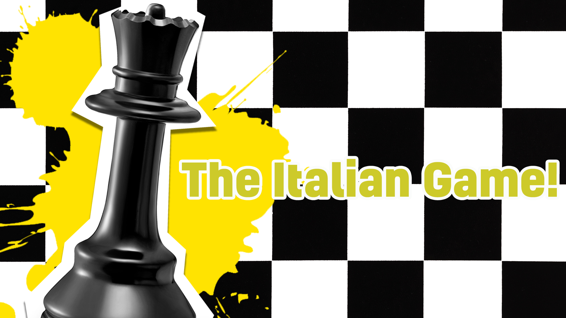 Mama mia, you should open with the Italian game! Not only is it a classic move, it's also hundreds of years old! This means getting your bishop AND your knight out early!