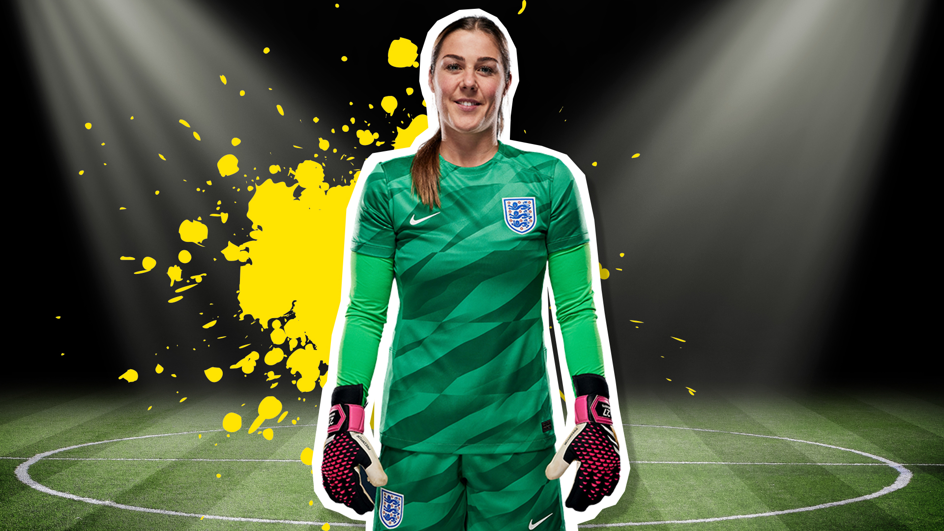 Mary Earps in her England kit