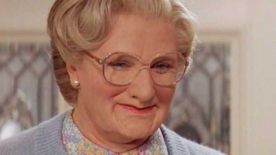 Robin Williams in Mrs Doubtfire