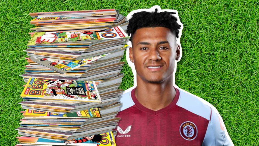 Ollie Watkins and a pile of Beanos