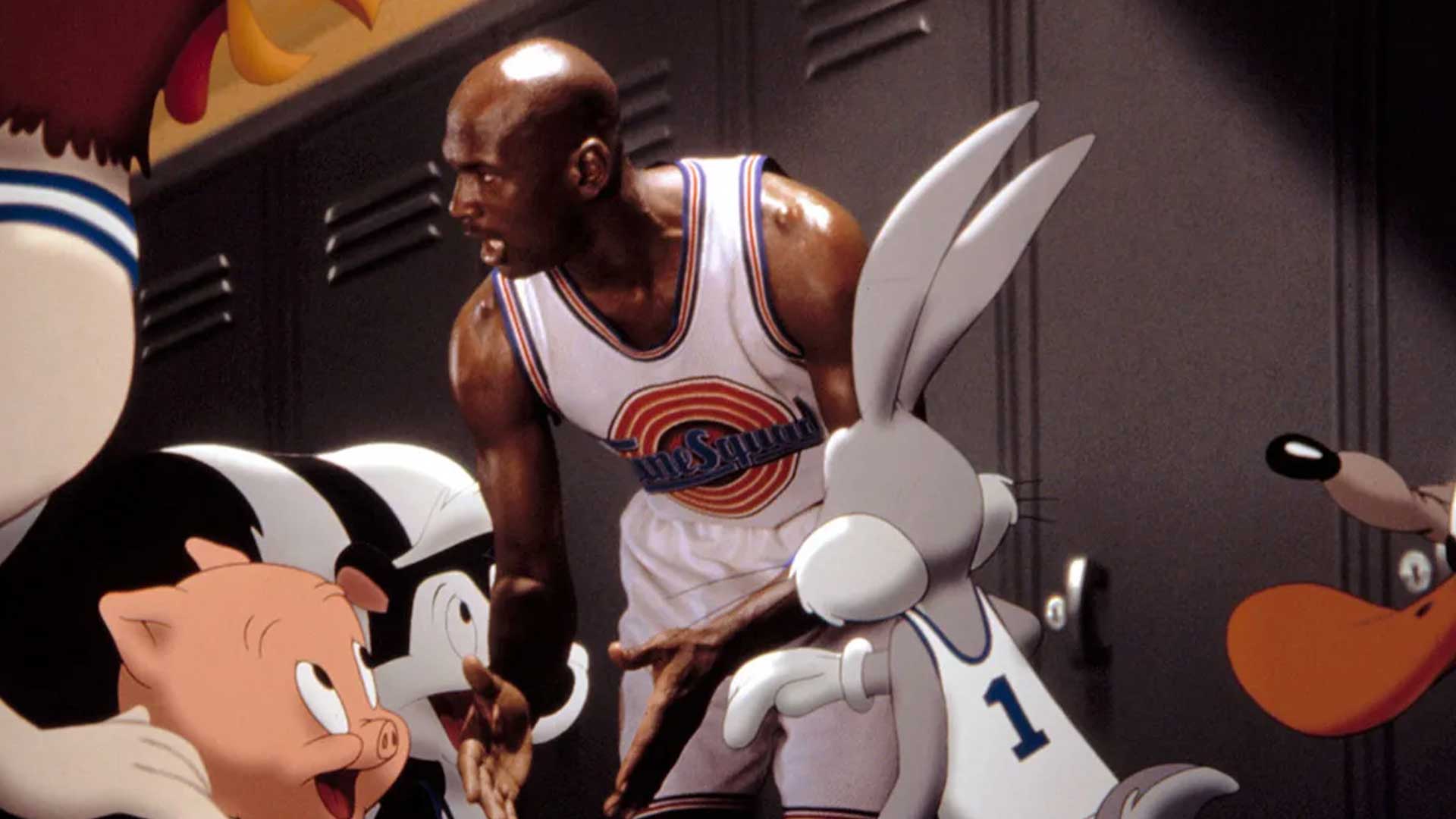 A scene from Space Jam