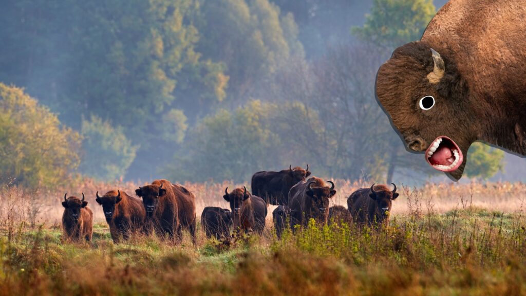 Bison forest