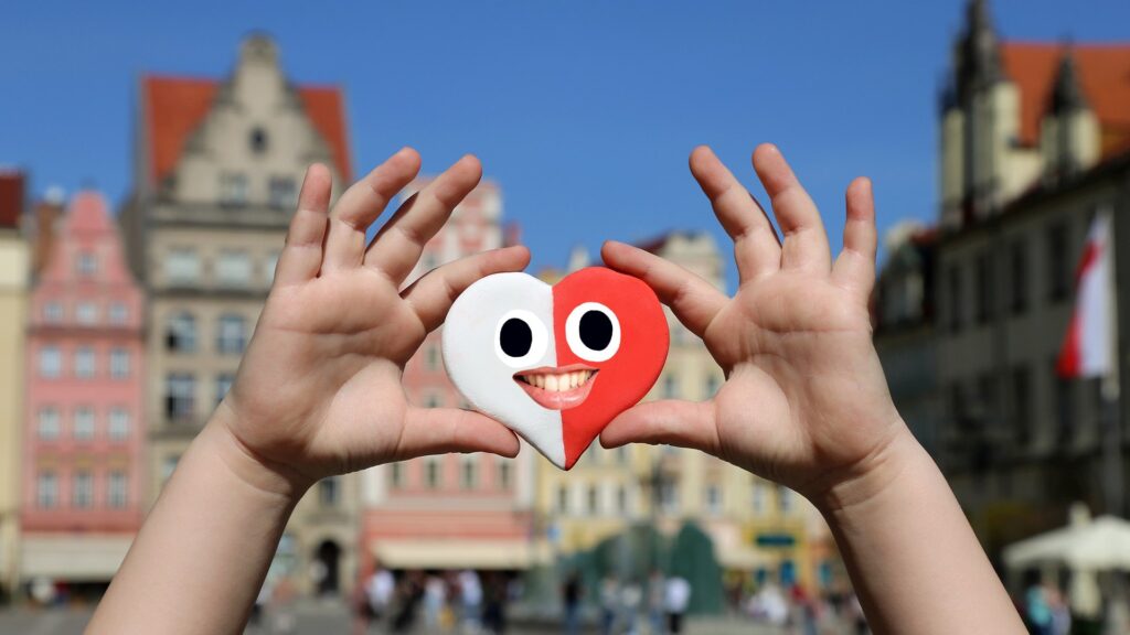 A heart in Poland