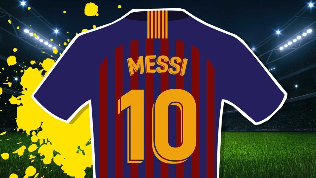 Messi Barcelona shirt