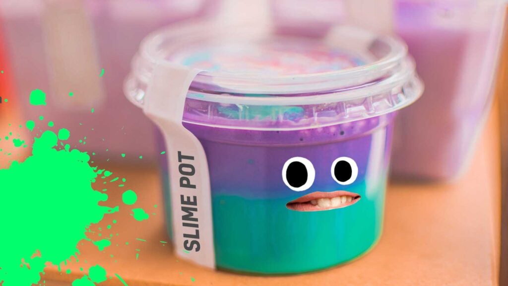 A pot of slime