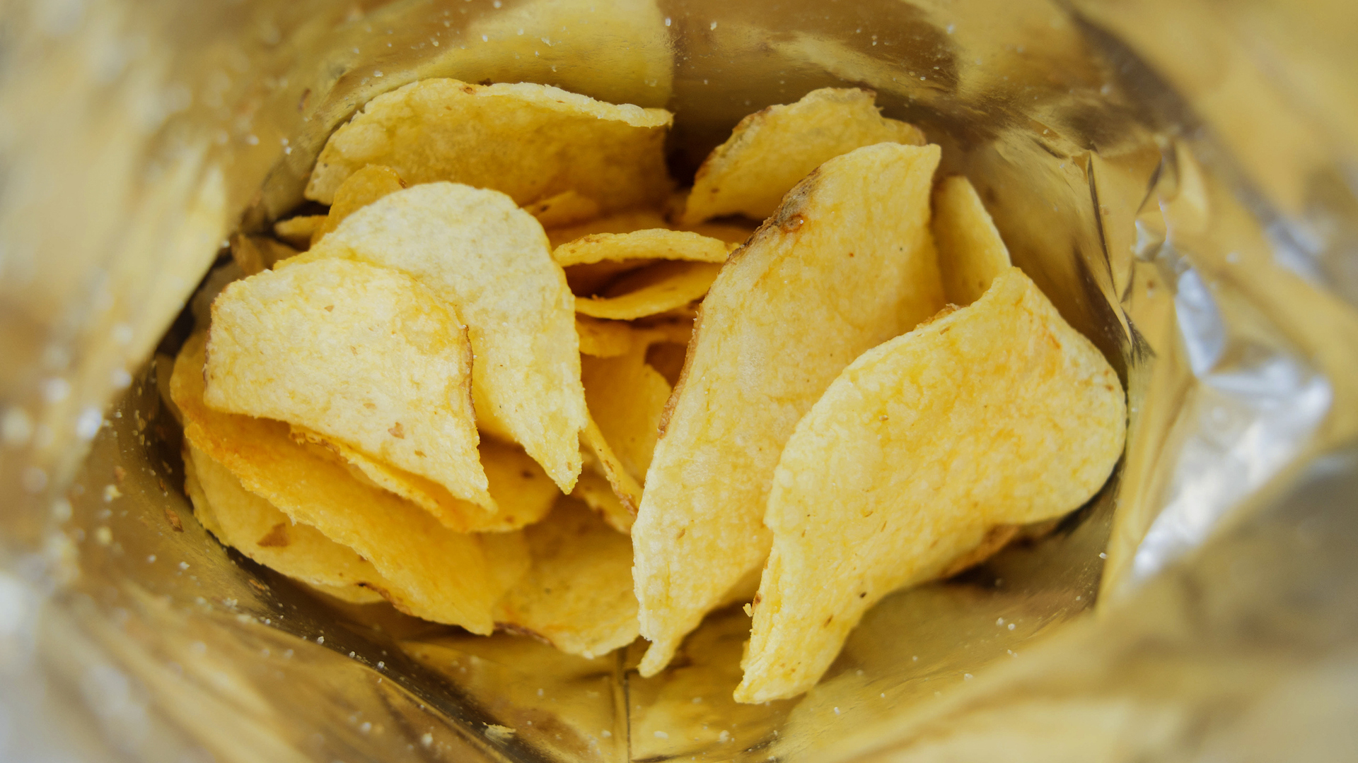 A bag of crisps
