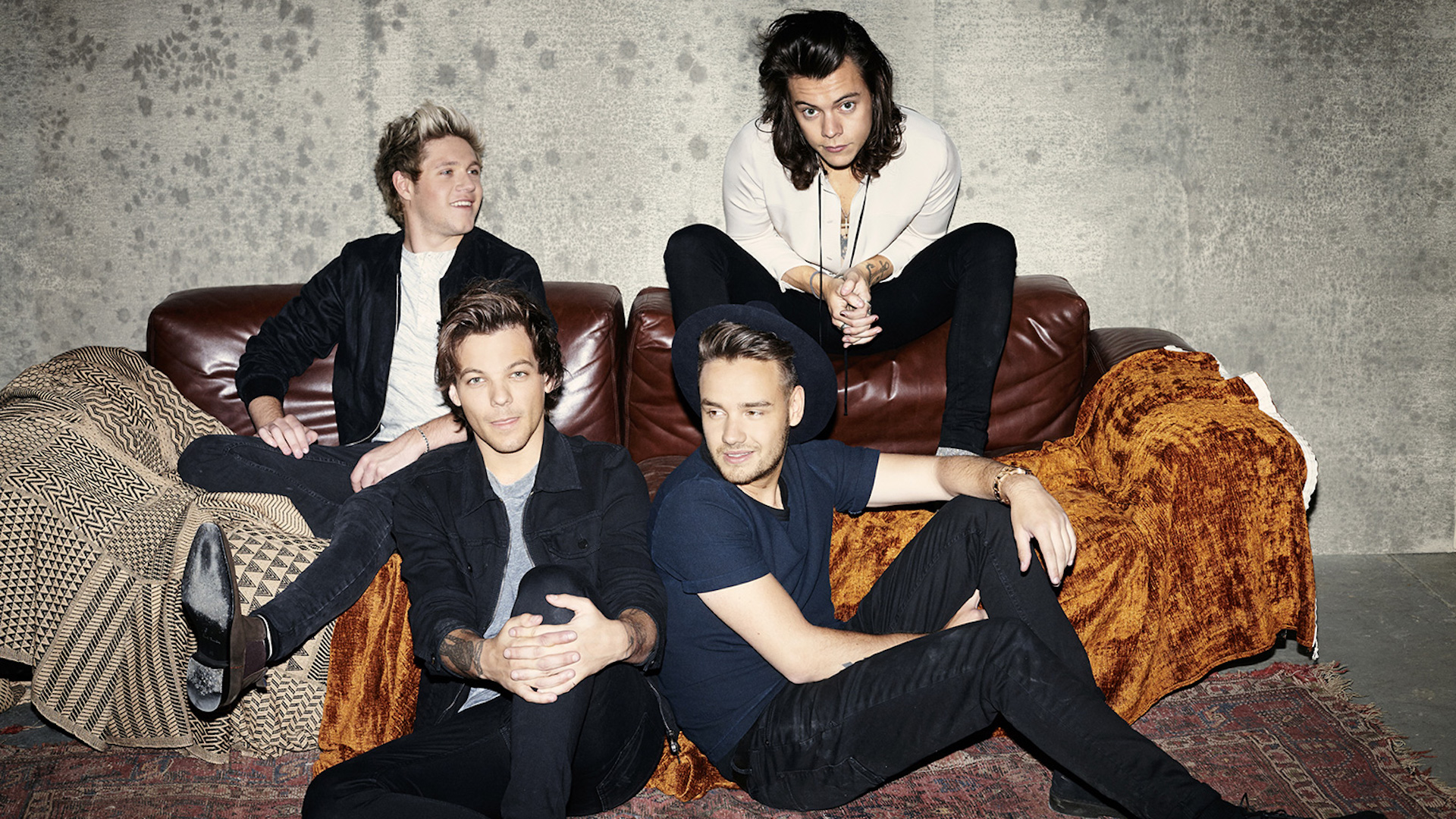 A photoshoot from One Direction's most recent album