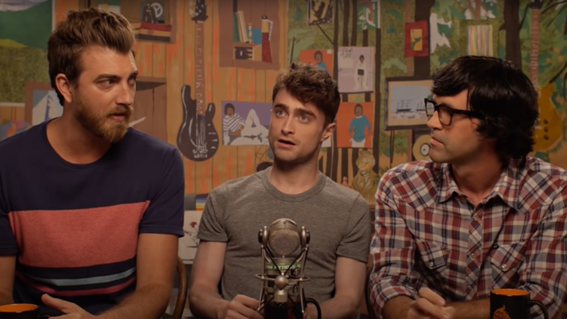 Daniel Radcliffe appears as a guest on Good Mythical Morning