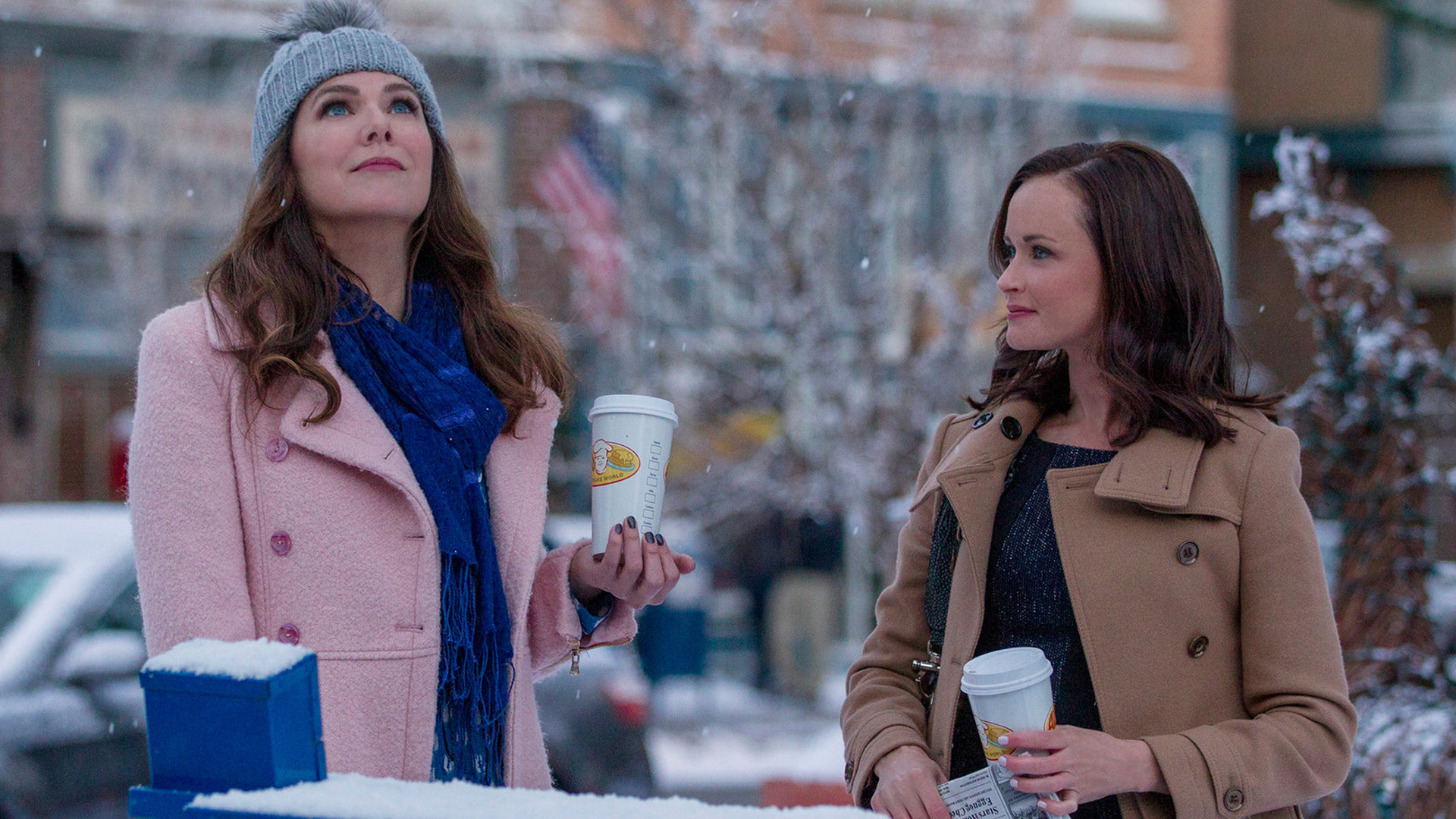 A scene from Gilmore Girls: A Year in the Life