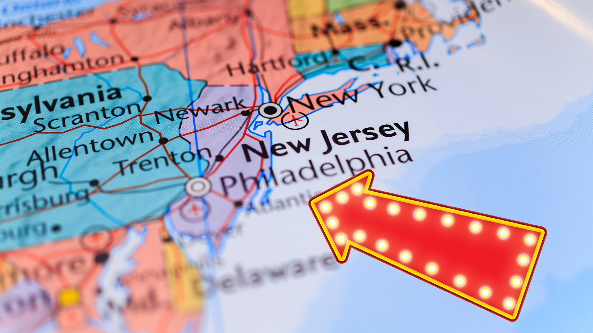 Map of New Jersey