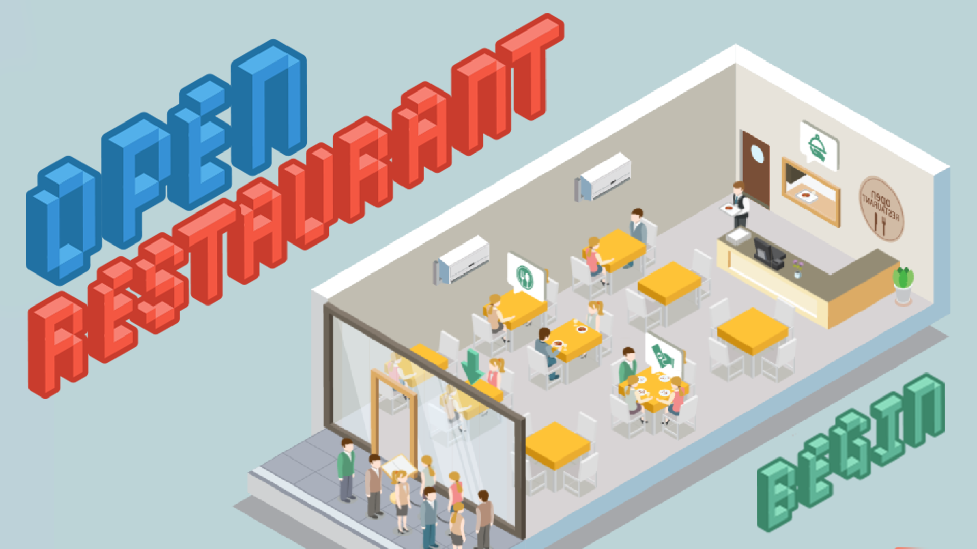 Open Restaurant Management Game