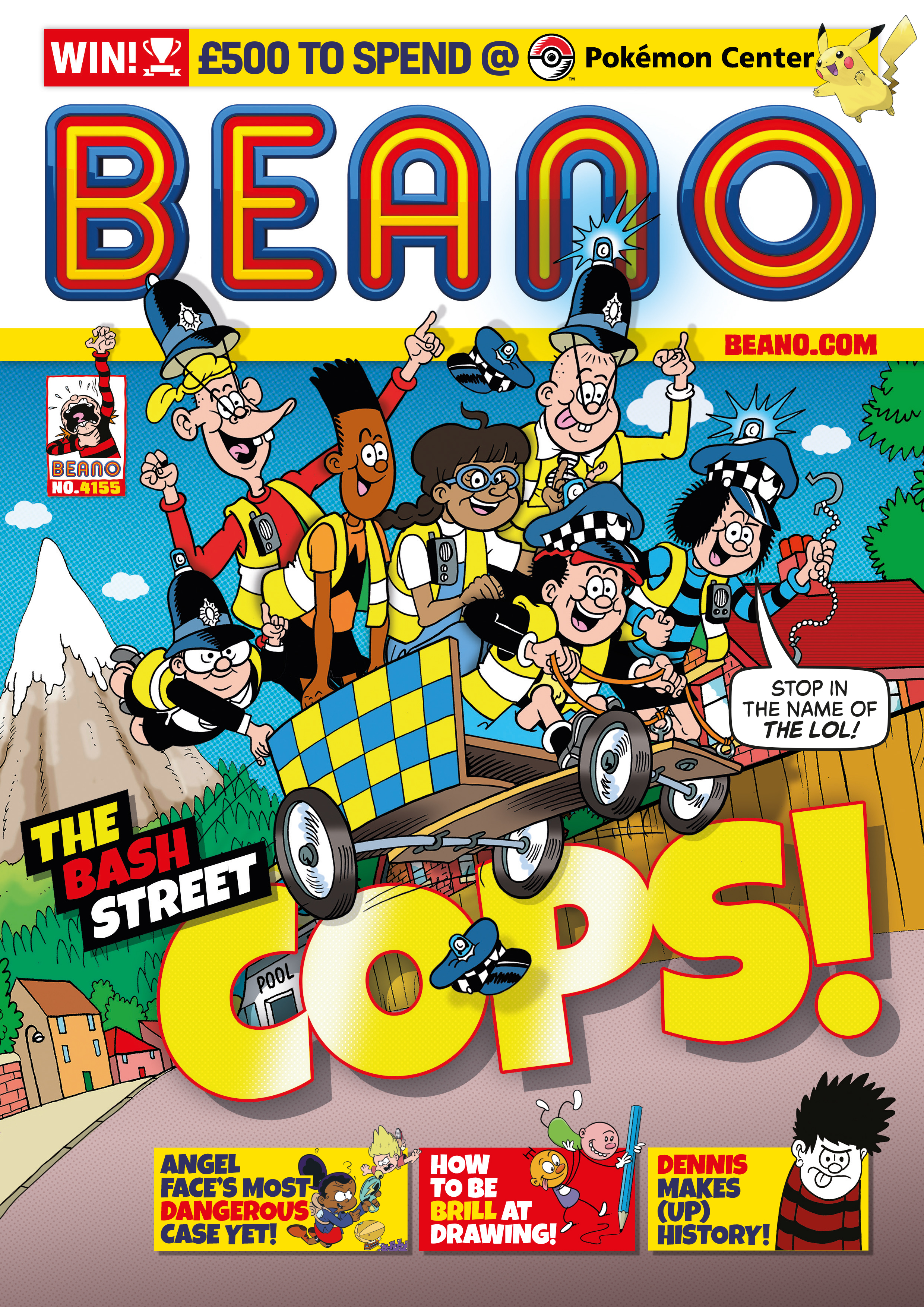 The Bash Street Cops Inside Beano Issue 4155 Beano Com