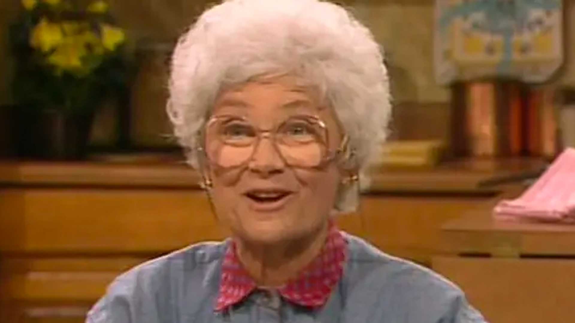 Estelle Getty in The Golden Girls