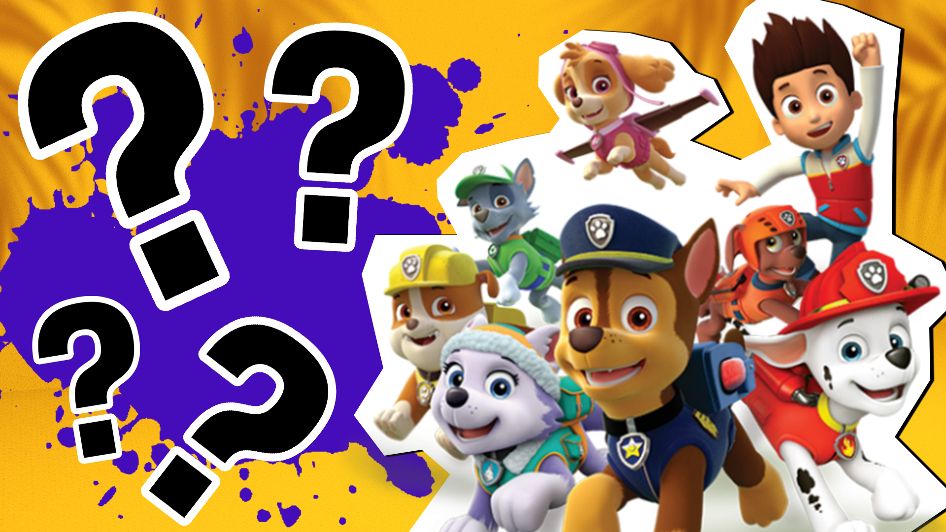  PAW Patrol Chase, Skye, Marshall and More! – Quiz it