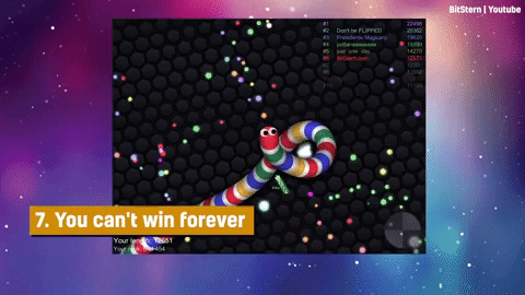 USING HACKS To WIN! in Slither.io! 