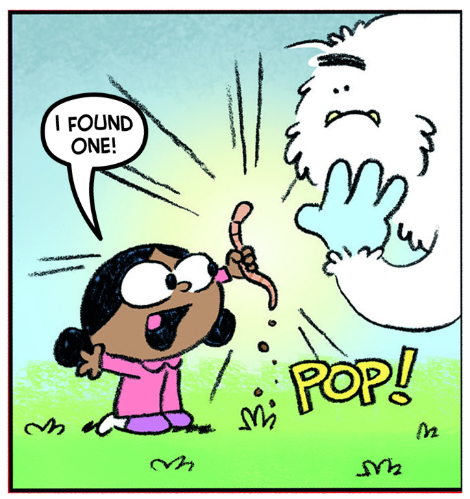 Betty & the Yeti Worm Woes! | Issue 3882 | Betty And The Yeti on Beano.com