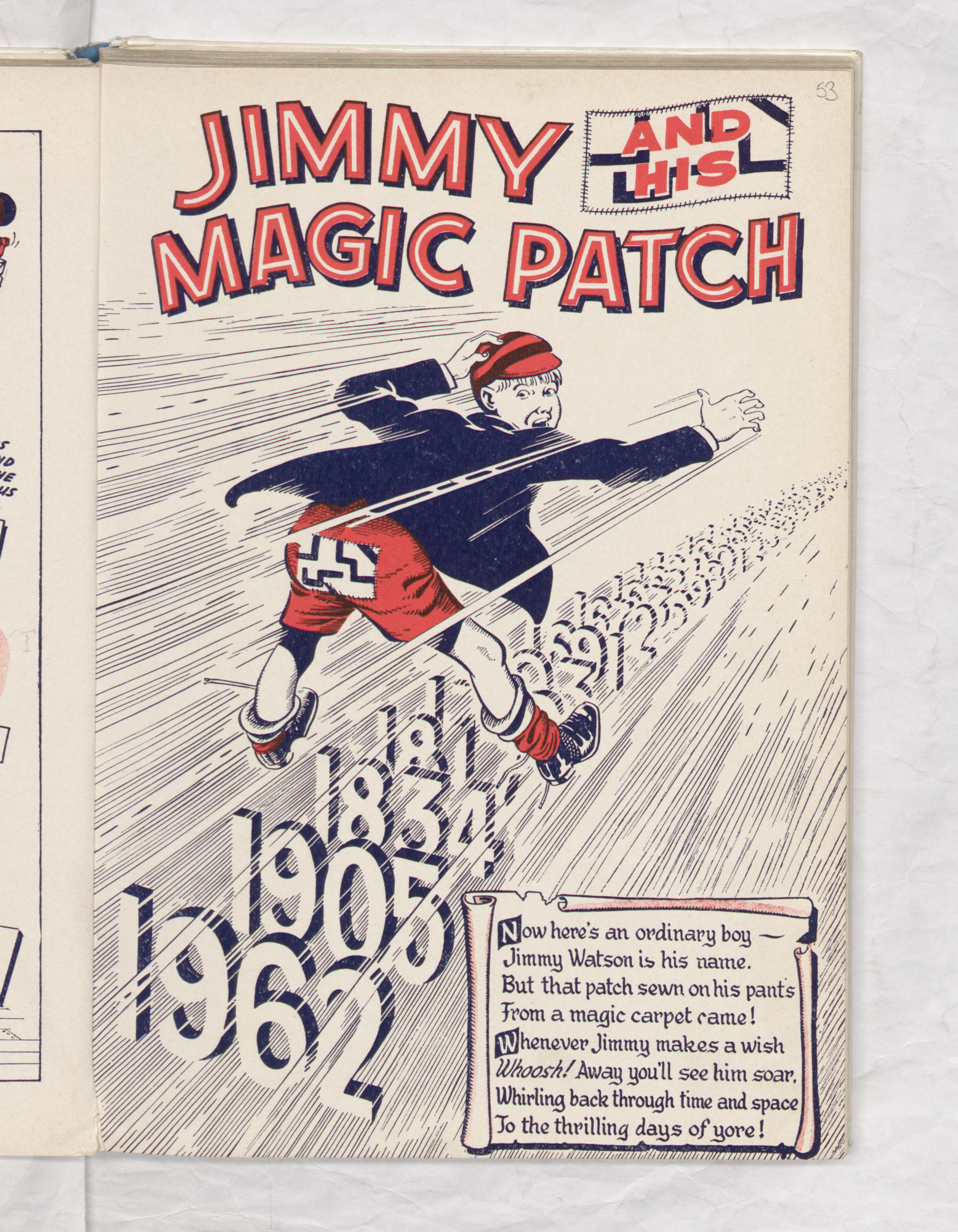 Jimmy and his Magic Patch - Beano Book 1963 Annual