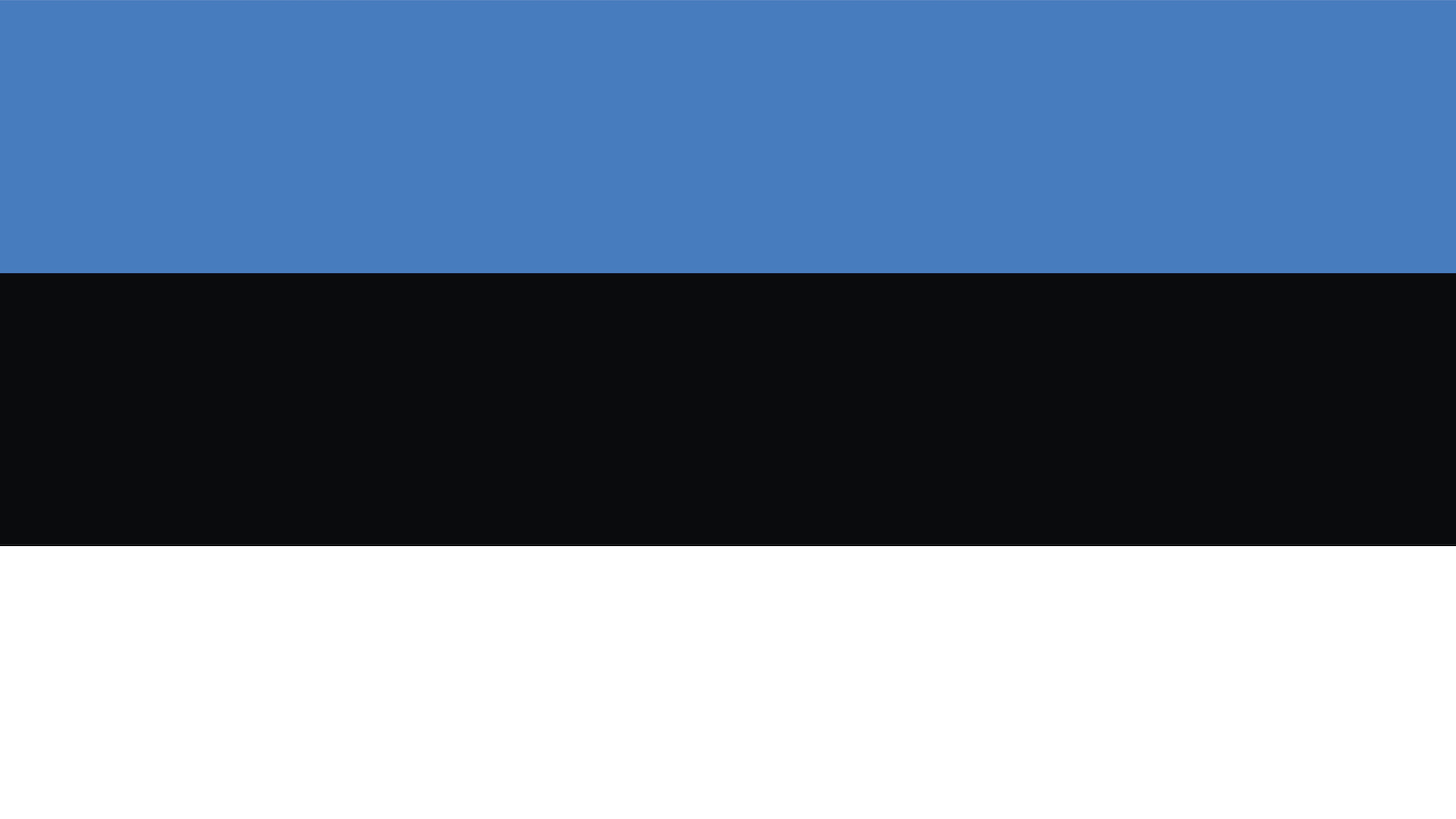 white flag with blue stripes