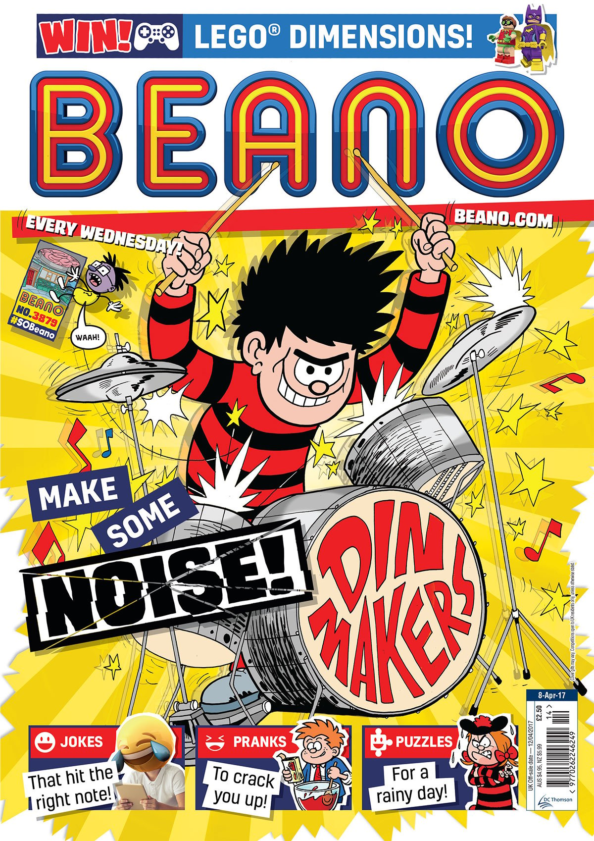 Inside Beano No. 3879 - The One That's Really Really LOUD | Minnie The ...